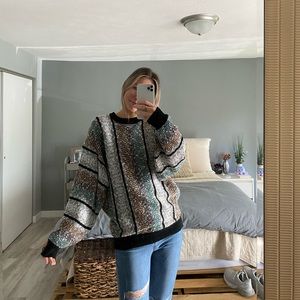 chunky, oversized sweater!